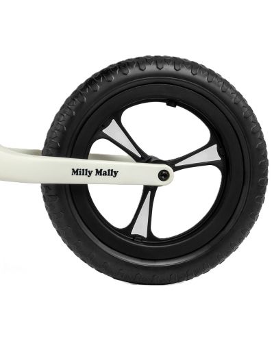 Bicicletă de echilibru  Milly Mally - Ranger, alb - 5