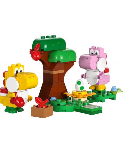 Constructor de adăugare LEGO Super Mario - Pădurea minunată a lui Yoshi (71428) - 2