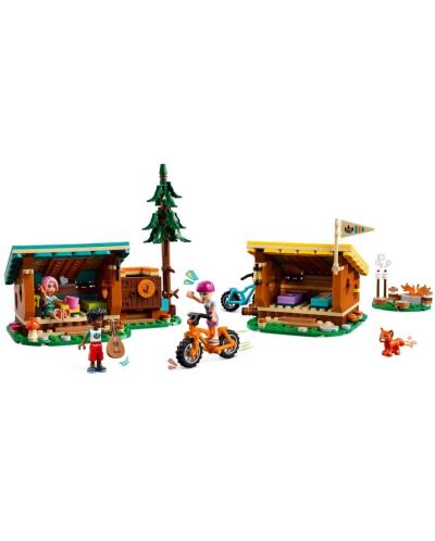 Constructor  LEGO Friends - Cabane confortabile în tabăra de aventuri (42624) - 7