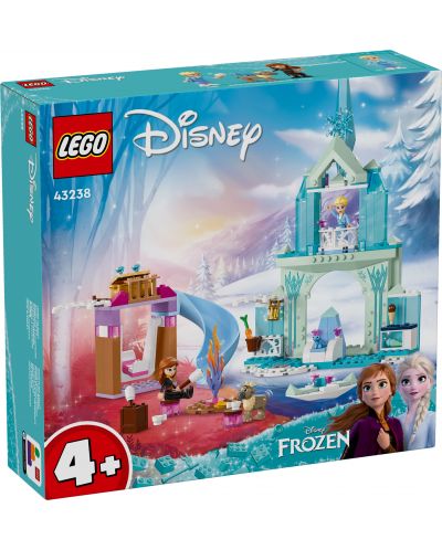 Constructor LEGO Disney - Castelul de gheață al Elsei (43238) - 1