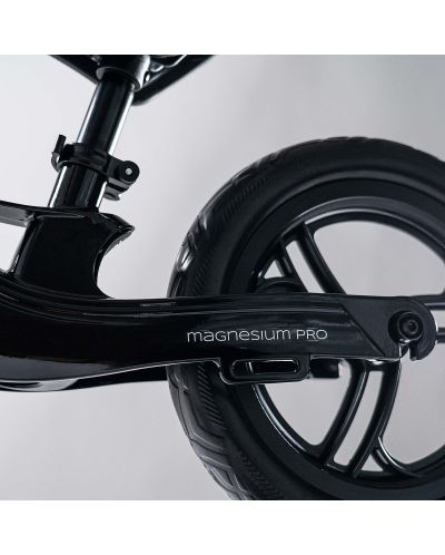 Bicicletă de echilibru Cariboo - Magnesium Pro, negru/maro - 5