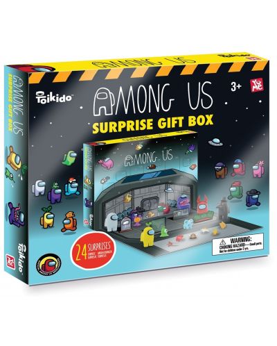 YuMe Games: Among Us Mini Figure Set - Cutie cadou surpriză - 1