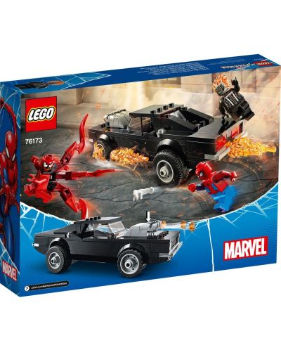 Set de construit  Lego Marvel Super Heroes - Spider-man si Ghost Rider VS. Carnage (76173) - 2