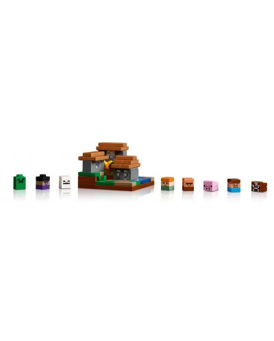 Constructor LEGO Minecraft - Masa de lucru (21265) - 5