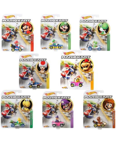 Masinuta Mattel Hot Wheels - Mario Kart, sortiment - 4