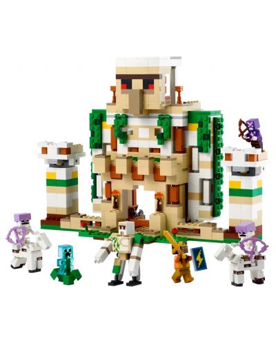 Constructor LEGO Minecraft - Cetatea Golemului de Fier (21250) - 2