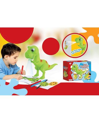 Raya Toys - Dinosaur Slide Projector Drawing Set - 3