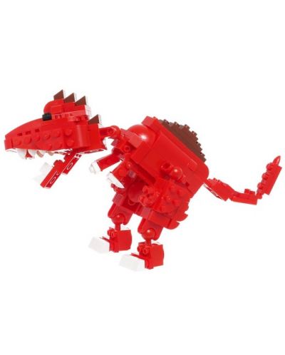 Constructor BanBao - Red Dinosaur, 159 bucăți - 2