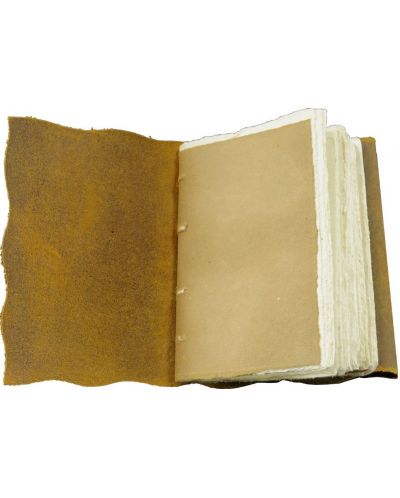 Caiet din piele Lamali - Yaatra, 180 pagini, 18 x 23 cm - 3