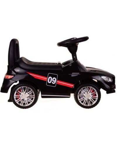 Mașină de călărie Baby Mix - Racer, neagră - 4
