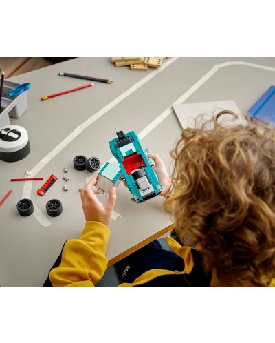 Constructor 3 în 1 LEGO Creator - Masina de curse pe sosea (31127)	 - 7