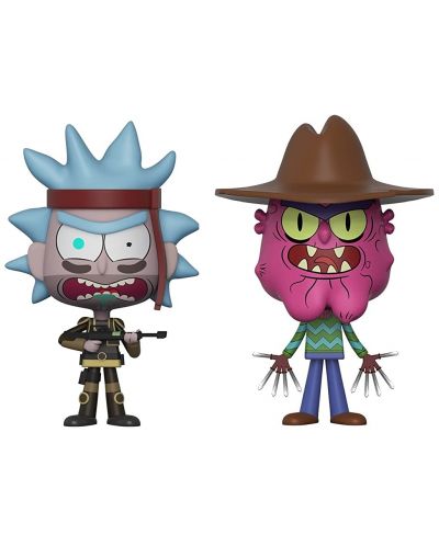 Set Figurine Funko VYNL Rick & Morty - Rick + Scary Terry - 1