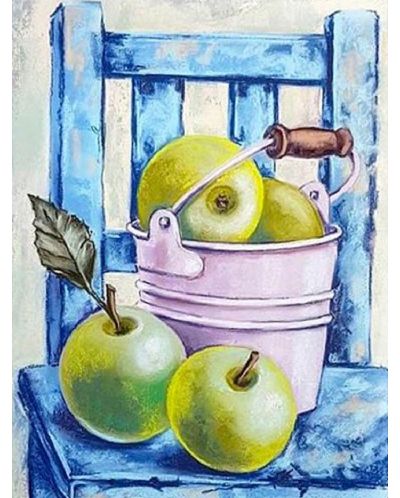 Set de pictură cu diamante  TSvetnoy - Still Life with Green Apples - 1