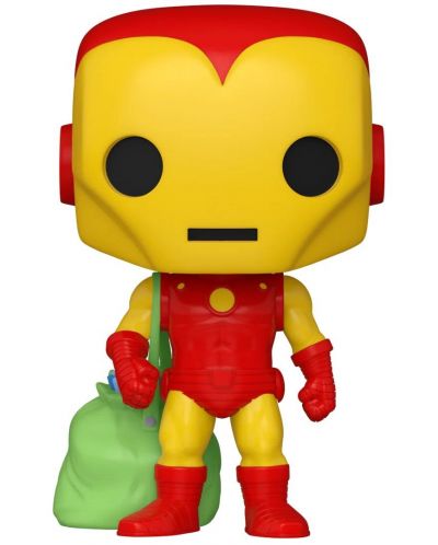 Set Funko POP! Collector's Box: Marvel - Holiday Iron Man (Glows in the Dark) - 2