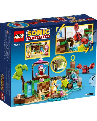 Constructor LEGO Sonic - Insula de salvare a animalelor a lui Amy (76992) - 10