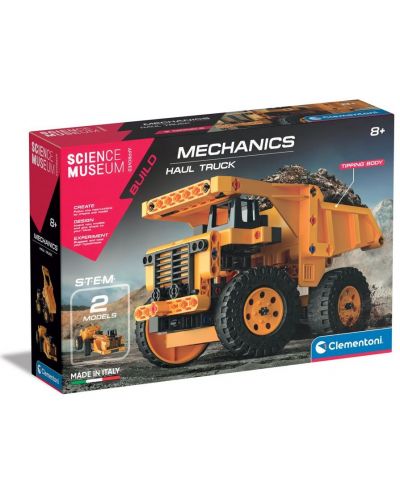 Constructor Clementoni Mechanics - Camion basculant, 150 de piese - 1