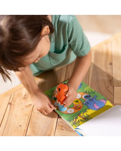 Ștampila de colecție pentru autocolante Melissa & Doug - Tigru - 8