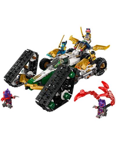 Constructor  LEGO Ninjago - Vehicul combinat al echipei ninja (71820) - 2