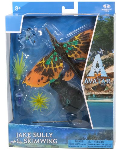 Set figurine de acțiune McFarlane Movies: Avatar - Jake Sully & Skimwing - 7
