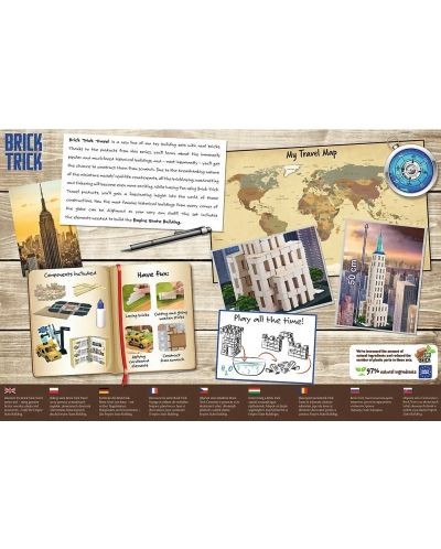 Constructor  Trefl Brick Trick Travel - Empire State Building - 2