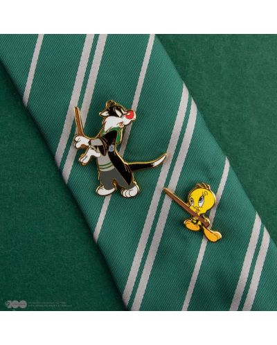 Set insigne CineReplicas Animation: Looney Tunes - Sylvester and Tweety at Hogwarts (WB 100th) - 4