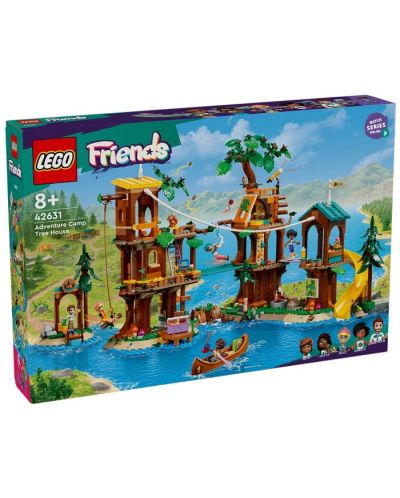 Constructor LEGO Friends - Casa din copac din tabăra de aventuri (42631) - 1