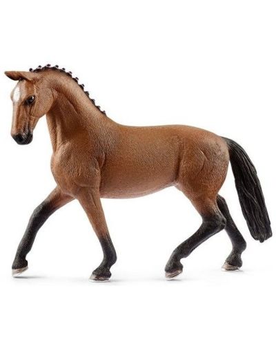 Figurina Schleich Horse Club - Iapa Hanoverian cu coama impletita - 1
