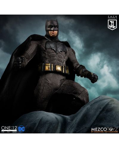 Set de figurine de acțiune Mezco DC Comics: Justice League - Deluxe Steel Box (Zack Snyder's Justice League) - 9