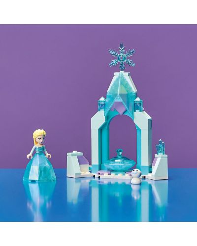 Set de constructie Lego Disney - Curtea Castelului Elsei (43199) - 3