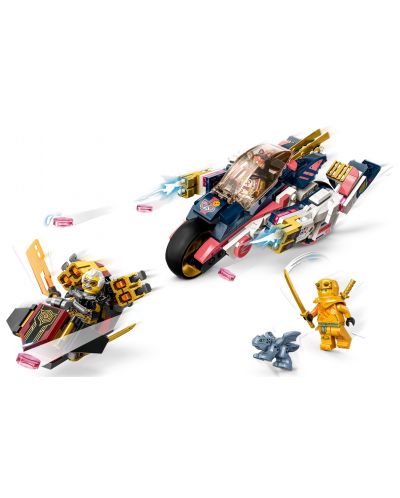 Constructor LEGO Ninjago - Robot transformator și motocicleta de curse (71792) - 3