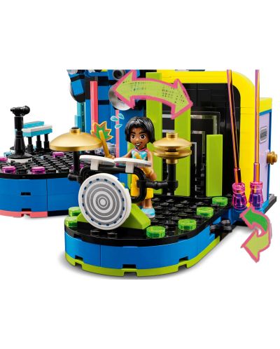 Constructor LEGO Friends - Spectacol de muzică din Heartlake City (42616) - 4