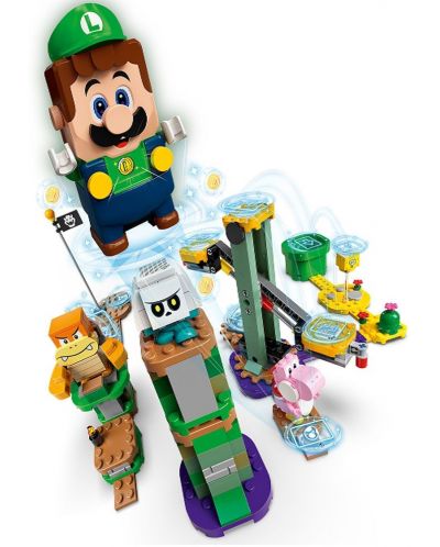 Constructor Lego Super Mario - Aventuri cu Luigi Runway - 7