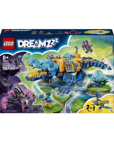 Constructor LEGO DREAMZzz - Submarinul Crocodil (71512)