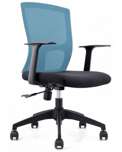Set scaune de birou RFG - Siena, 2 buc., spatar albastru - 2