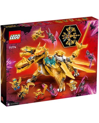 Constructor Lego Ninjago - Ultra sragonul de aur al lui Lloyd (71774) - 2