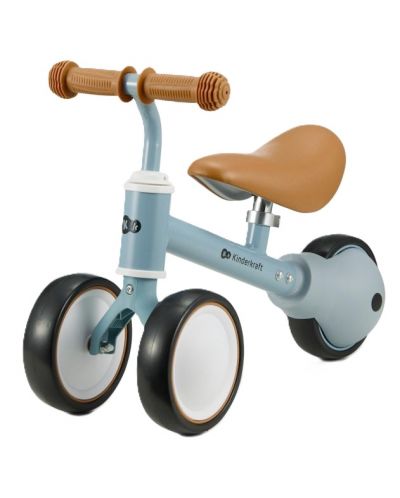 Bicicleta de echilibru  KinderKraft - Cutie, albastru deschis - 1