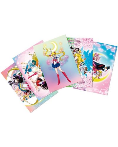 Set carti postale ABYstyle Animation: Sailor Moon - Characters, 5 бр. - 1