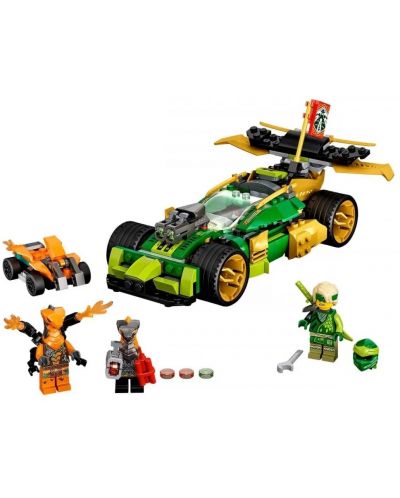 Set constructie Ninjago - Lego Masina de curse EVO a lui Lloyd (71763) - 3