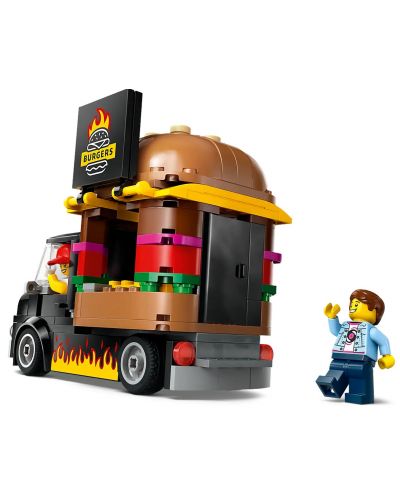 Constructor LEGO City - Un camion de burgeri (60404) - 5