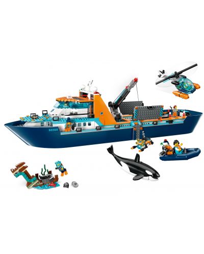 Constructor LEGO City - Nava de cercetare arctică (60368) - 3