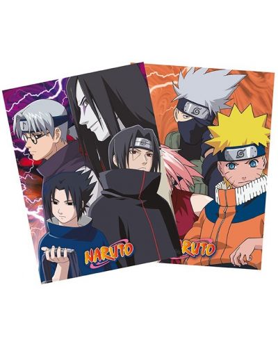 GB eye Animation: Naruto - Konoha Ninjas & Deserters mini poster set - 1