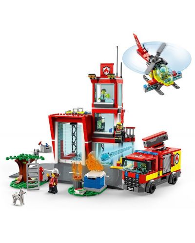 Constructor Lego City -  Remiza de pompieri (60320) - 2