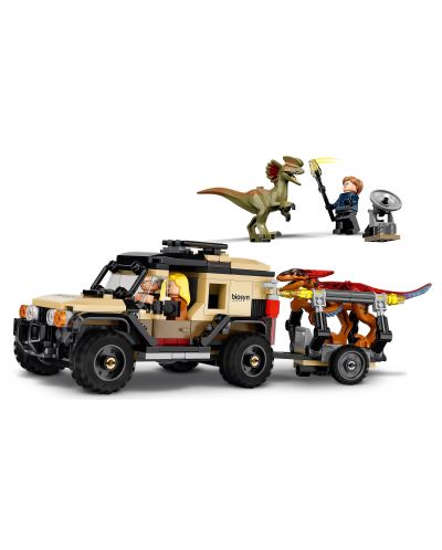 Constructor Lego Jurassic World - Transport Pyroraptor si Dilophosaurus (76951) - 3