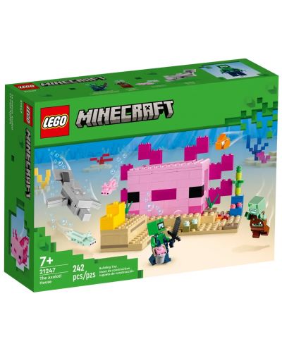 Constructor LEGO Minecraft - Casa Axolotl (21247) - 1