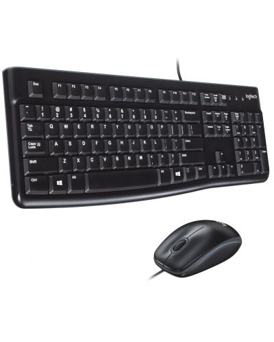 Set mouse si tastatura  Logitech - MK120, negru - 3