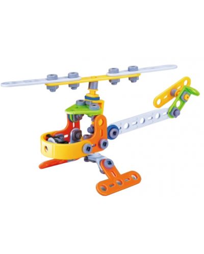 Constructor HanYe Build and Play - Elicopter, 78 de piese - 1