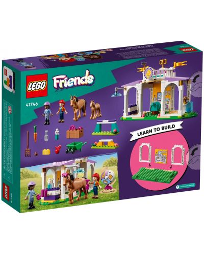 Constructor LEGO Friends - Antrenament cu un cal (41746) - 7