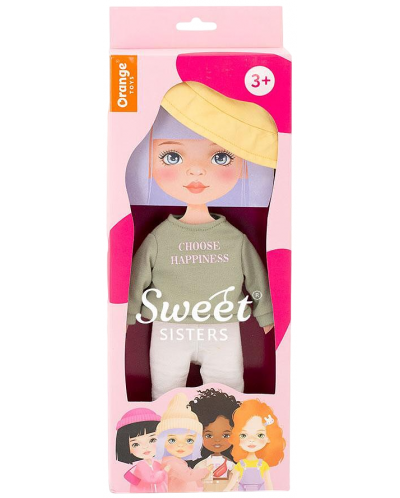 Orange Toys Sweet Sisters Sweet Sisters Set de îmbrăcăminte pentru păpuși - Sweatshirt verde - 1