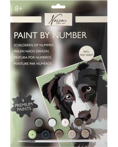 Grafix Paint by Numbers Set - Câine - 1