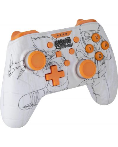 Controler Konix pentru Nintendo Switch/PC, cu fir, Naruto, alb - 2